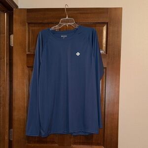 Naviskin Men's Deep Blue Long Sleeve Shirt